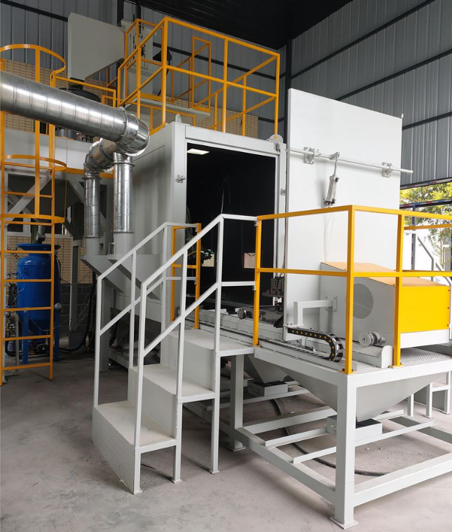 沈阳全自动喷砂机 实现无人化高效生产