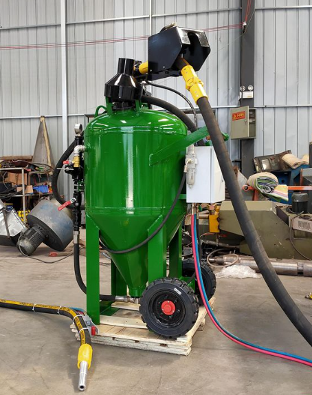 沈阳移动式喷砂机 户外施工效率翻倍